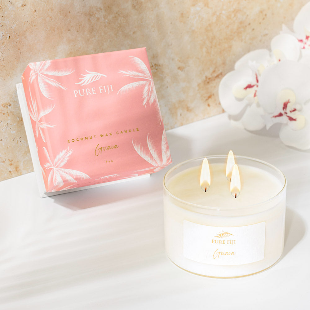 Coconut Wax Candle 280ml - Guava