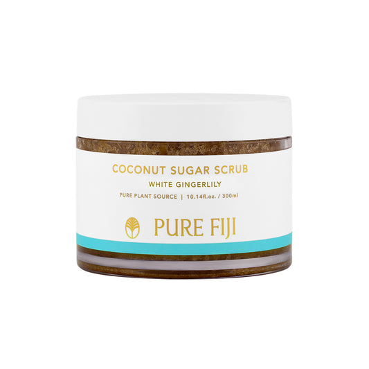 Coconut Sugar Scrub 300mL - White Gingerlily