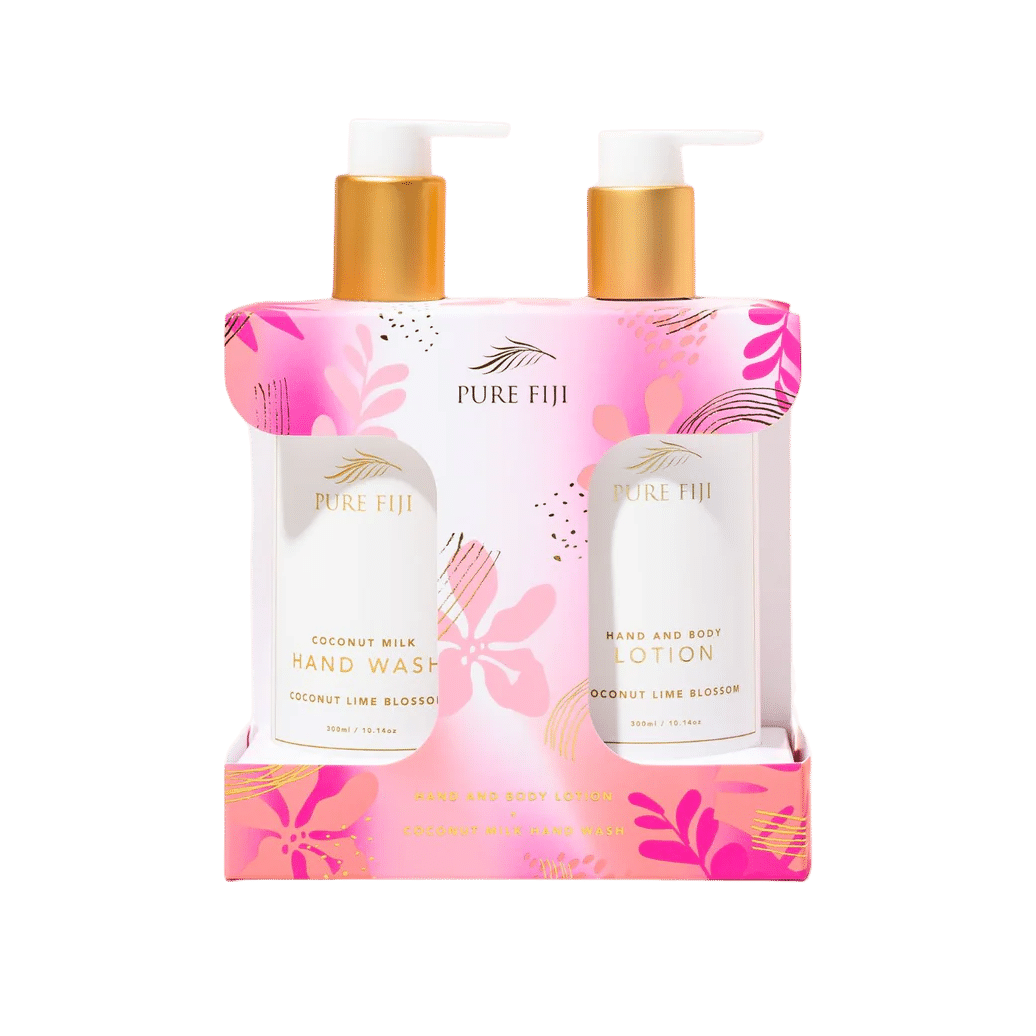 Vanity Hand Wash Duo - Coconut (300ml Handwash, 300ml Hand & Body Lotion set)