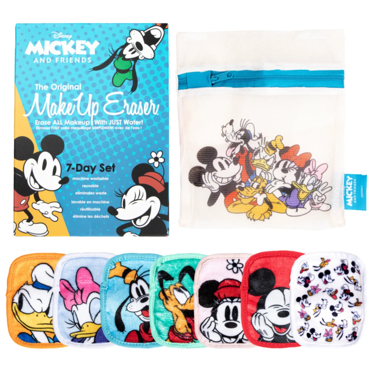 MakeUp Eraser - Mickey & Friends 7-Day Set