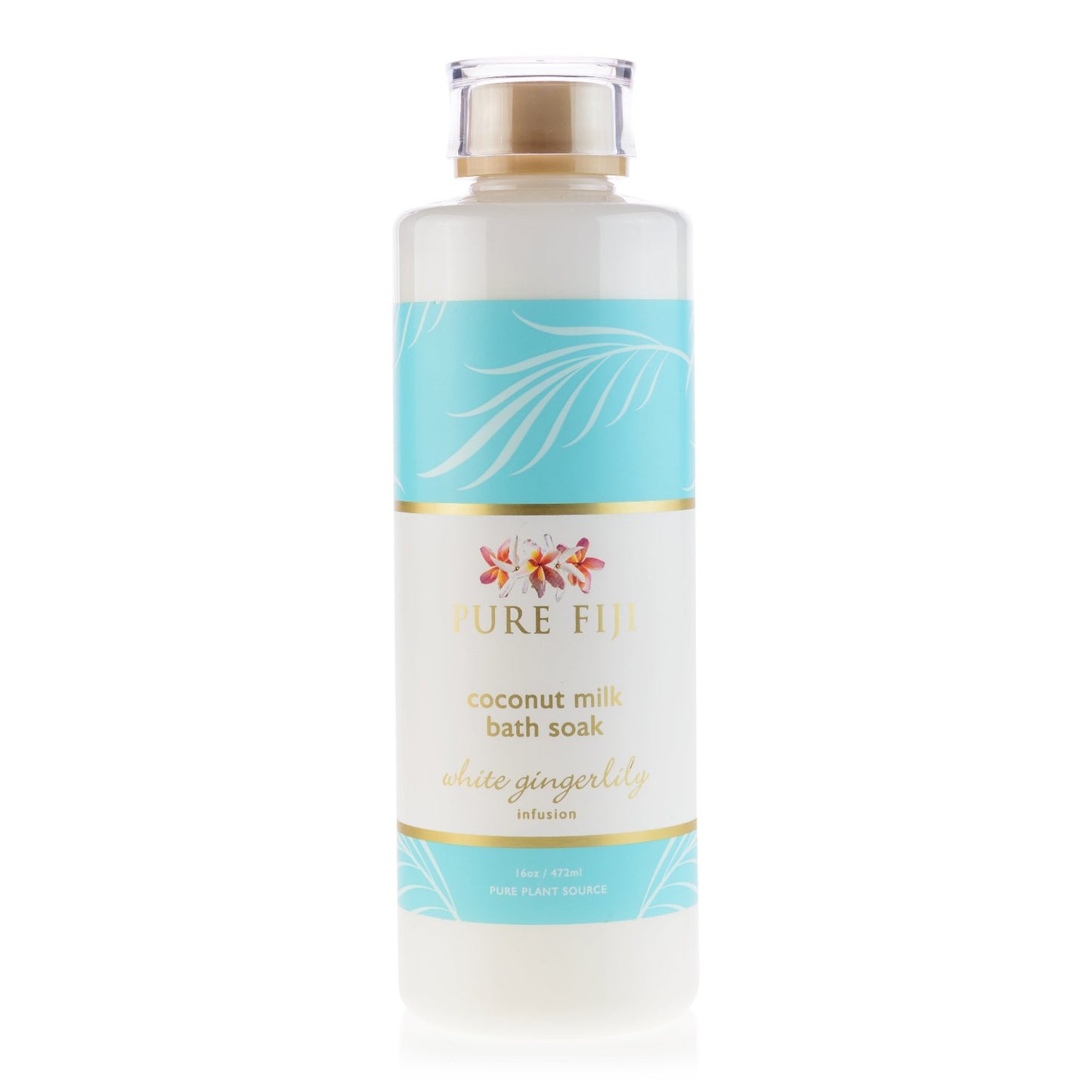 Coconut Milk Bath Soak 415mL - White Gingerlily