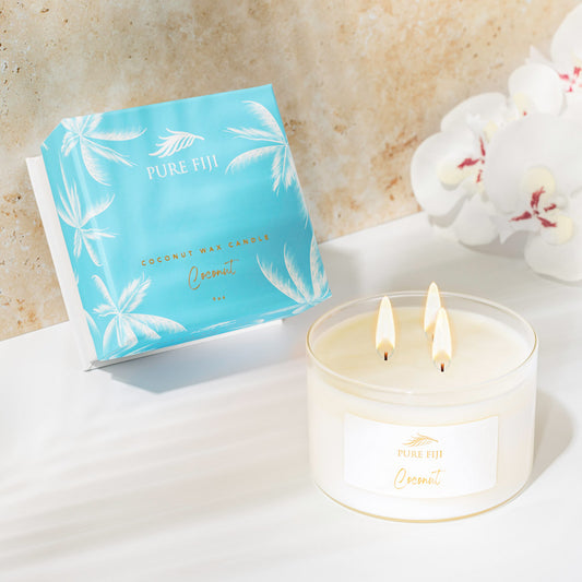 Coconut Wax Candle 280ml - Coconut