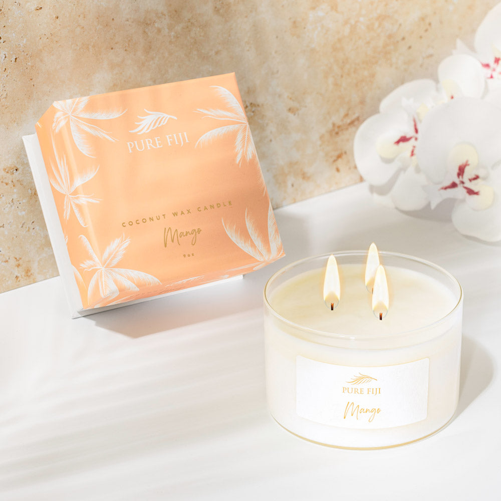 Coconut Wax Candle 280ml - Mango