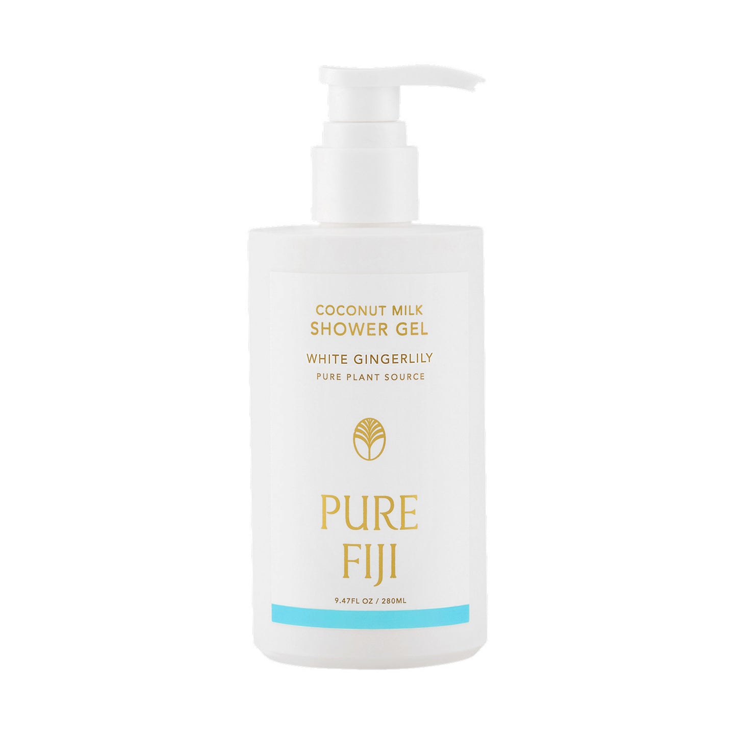 Coconut Milk Shower Gel 280mL - White Gingerlily