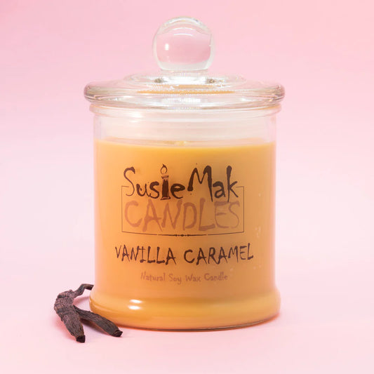 Bobble Top Candle 330g (Vanilla Caramel)