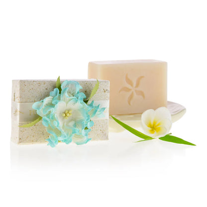 Handmade Paper Soap - White Gingerlily